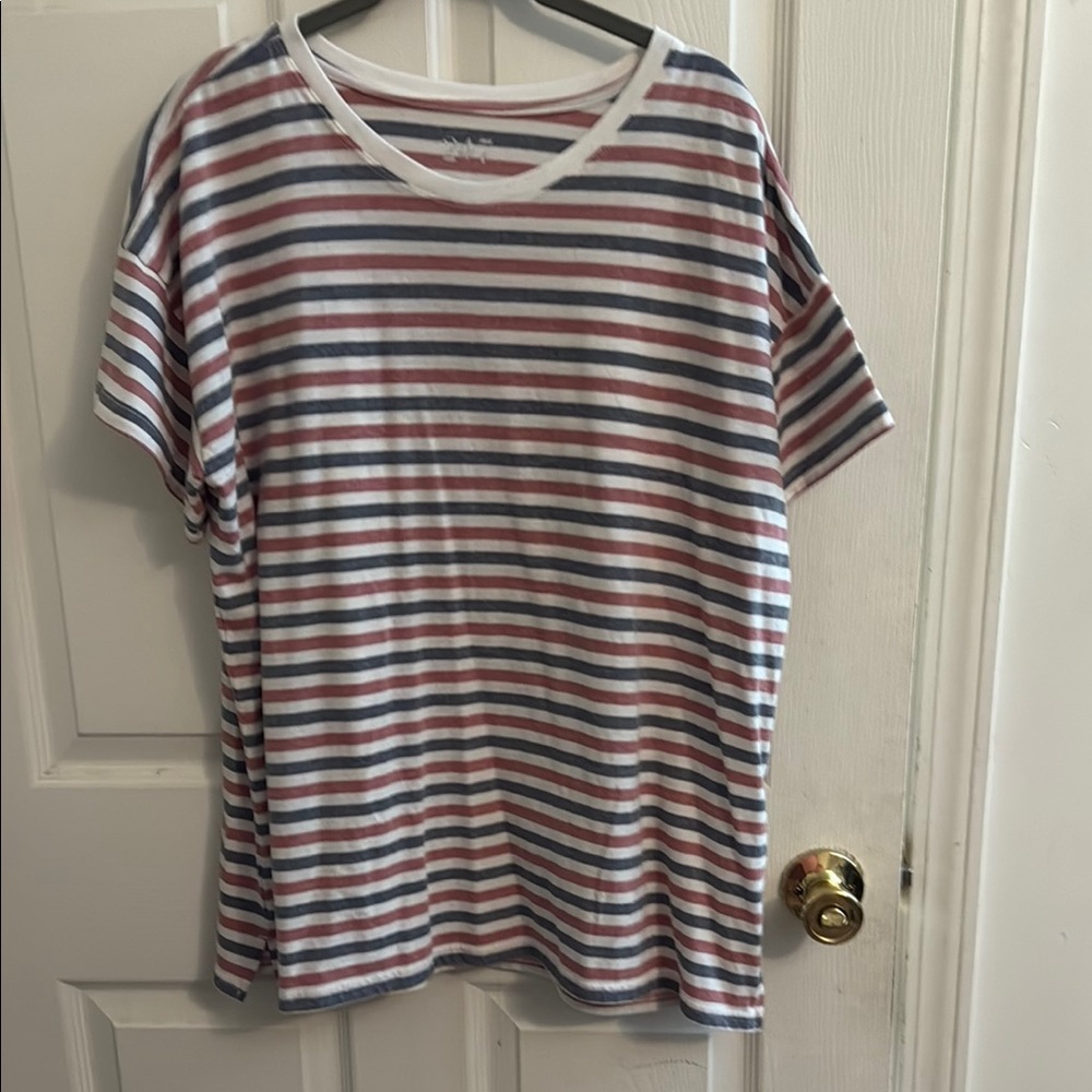 Striped Short Sleeve T-Shirt